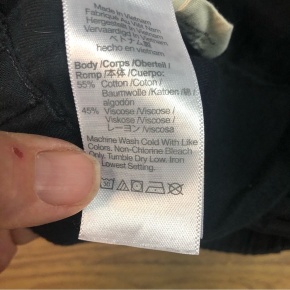 Madewell Women’s Vintage Style Gym Shorts Front Back Pockets Wide Elastic - Picture 4 of 7